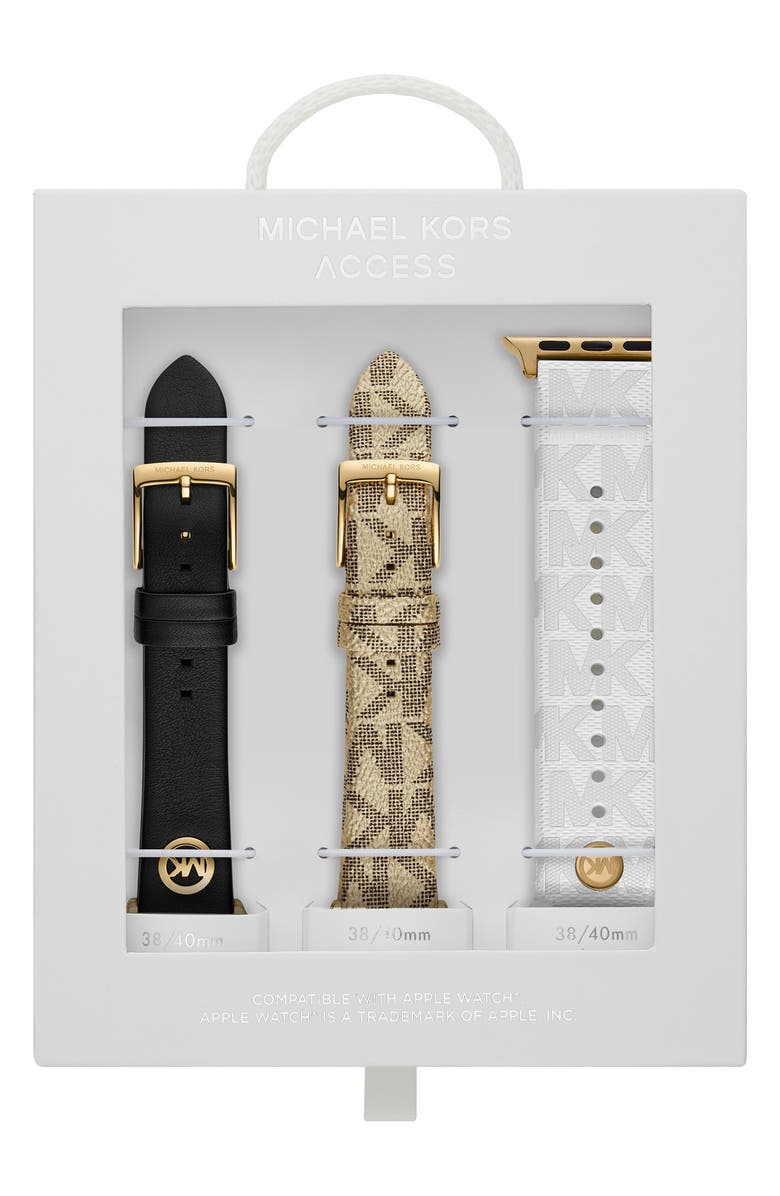 Michael Kors 3-Pack 18mm Apple Watch® Watchbands | Nordstrom