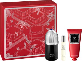 Cartier Pasha de Cartier Edition Noire Eau de Toilette 3 Piece Gift Set 143 Value Nordstrom