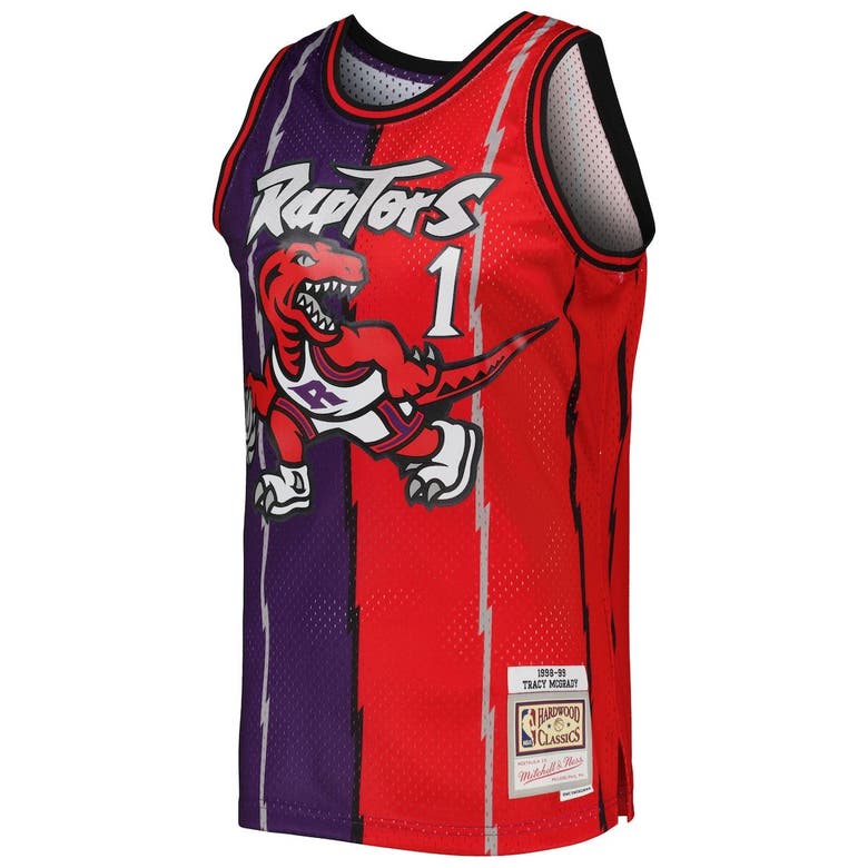 Toronto Raptors Tracy McGrady Hardwood Classics Home Swingman