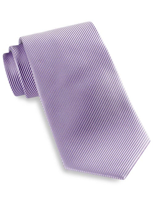 Synrgy by DXL Textured Solid Tie in Lilac at Nordstrom