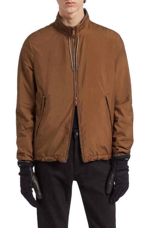 ZEGNA Zephyr Reversible Blouson Jacket Vicuna at Nordstrom, Us