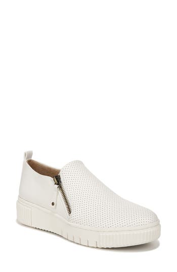 Soul Naturalizer Turner Perforated Platform Sneaker In White