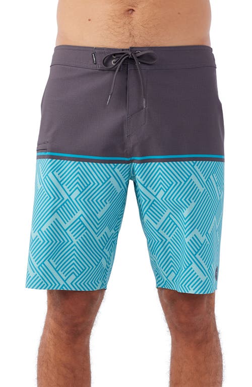 O'Neill Hyperfreak Tech TRVLR Nomad 20 Swim Trunks Turquoise at Nordstrom,