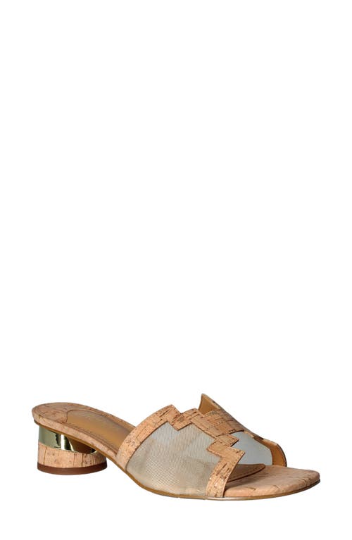 Shop J. Reneé J.renée Amorra Slide Sandal In Natural/gold