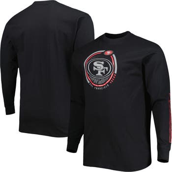 49ers black long sleeve shirt