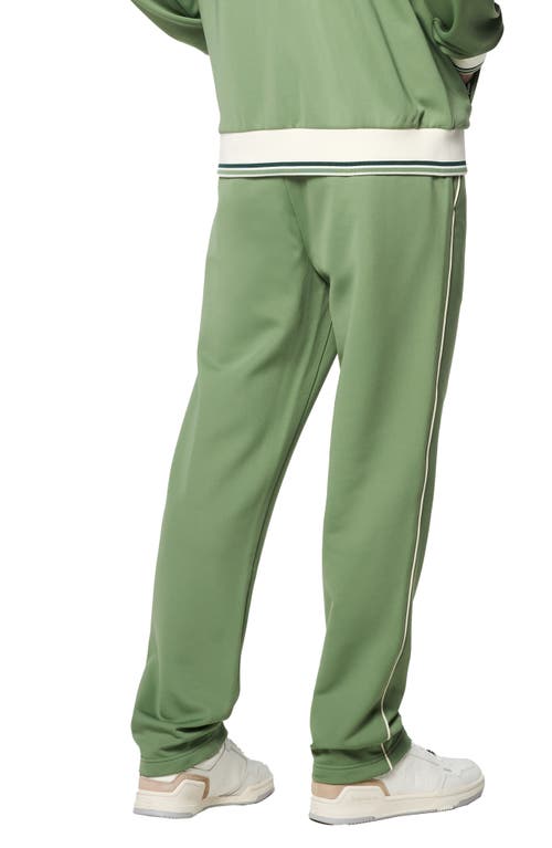 Shop Sergio Tacchini Olmi Knit Track Pants In Hedge Green