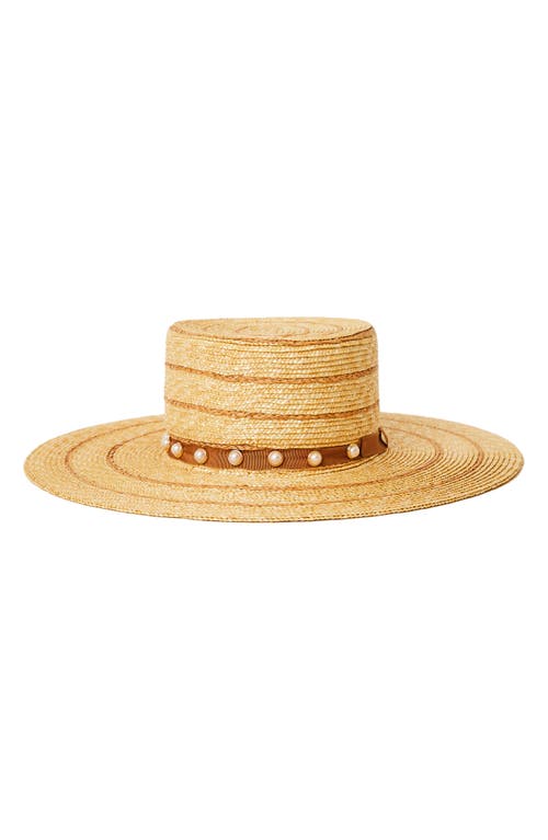 Piper Straw Hat in Sand