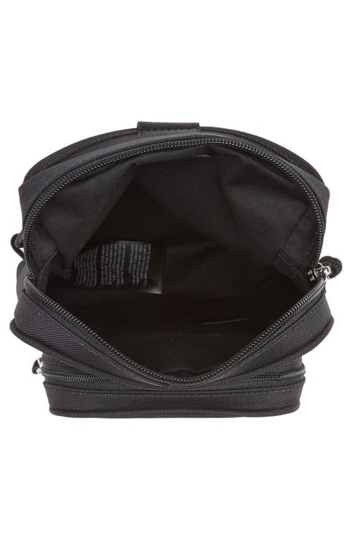 Balenciaga Explorer Political Stencil Logo Crossbody Messenger Bag In Black