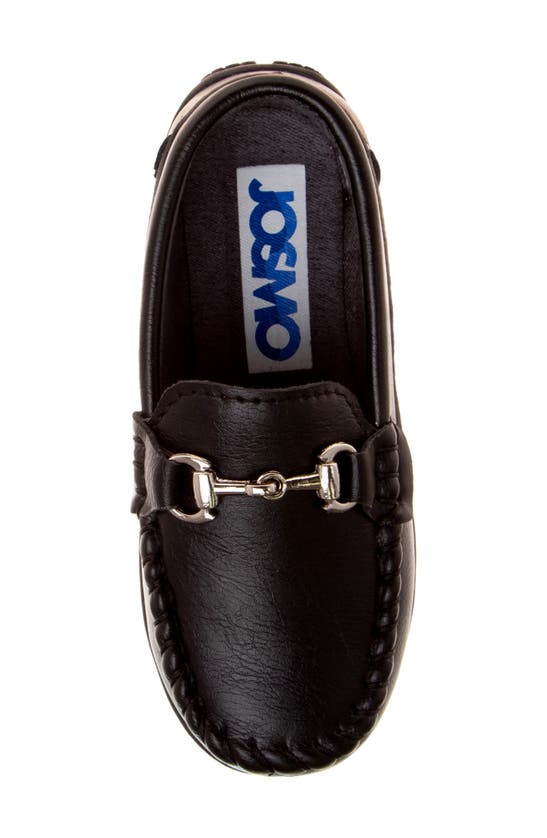 Shop Josmo Kids' Horesbit Moc Loafer In Black