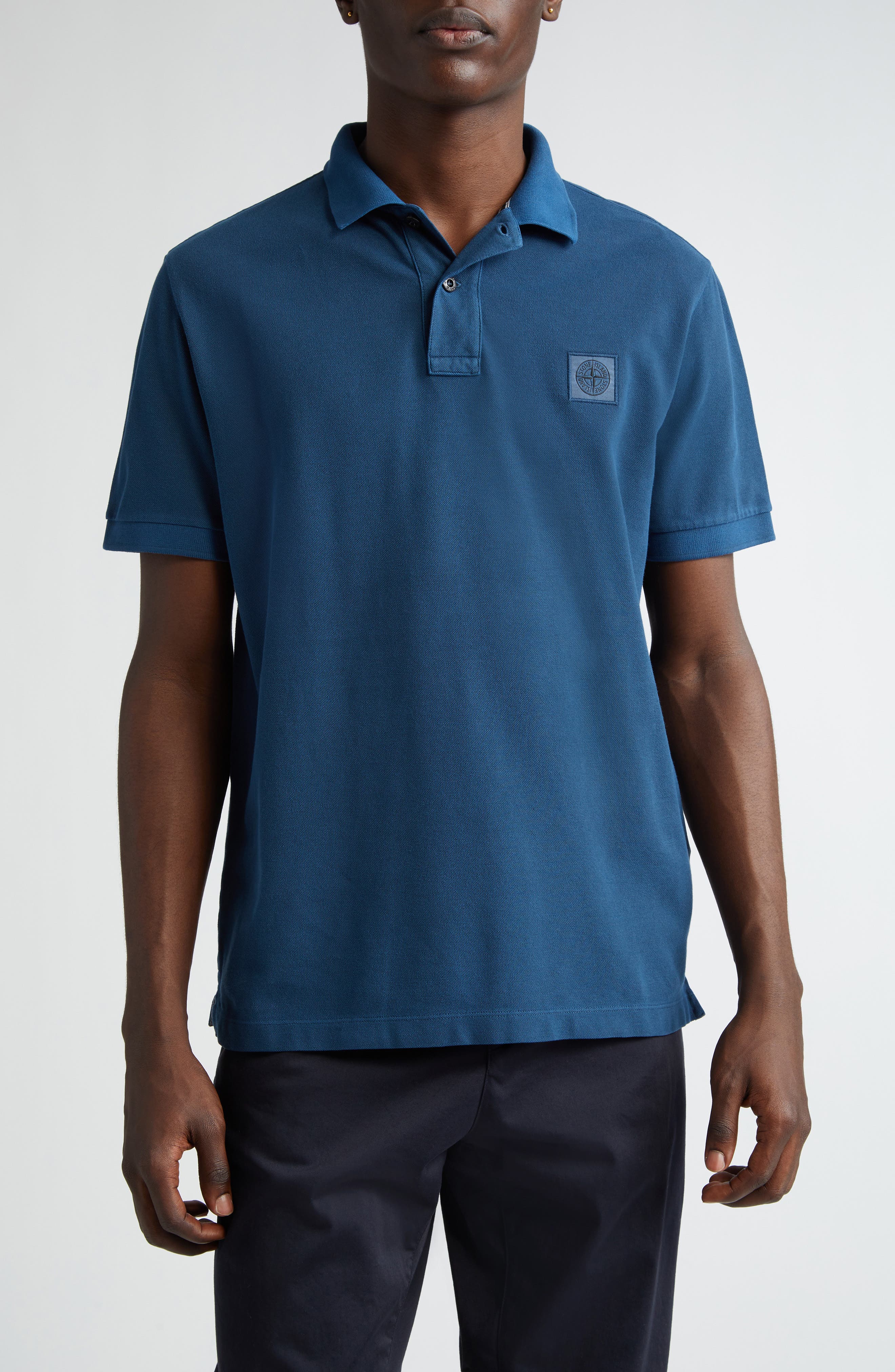 ATON Brown Natural Dyed Polo