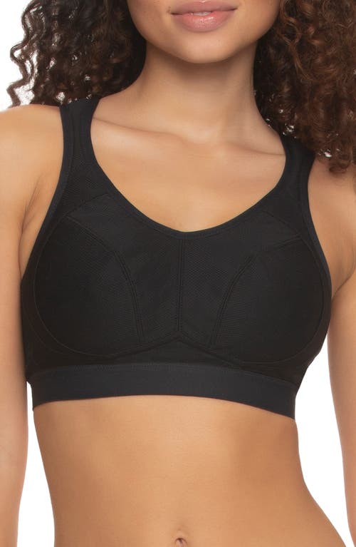 Felina Unity Cushioned Sports Bra In Black