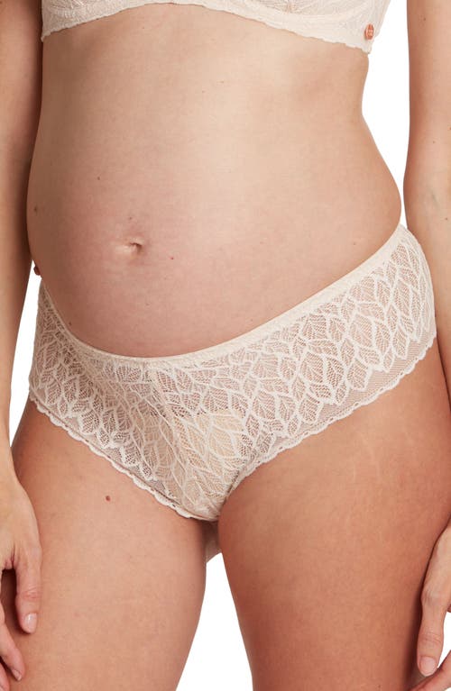 Cache Coeur Bliss Maternity Shorty Panties In Blush