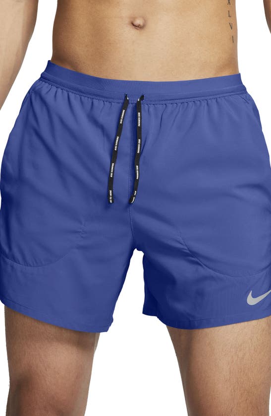 Nike Dri-fit Flex Stride 7 Inch Shorts In Blue-blues In Astronomy Blue