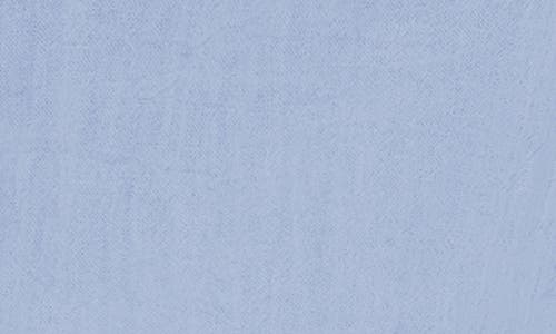 Becca Long Sleeve Tie Waist Cotton Shirtdress In Coastline