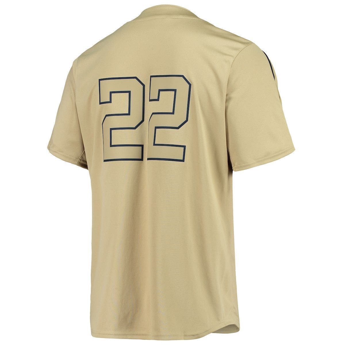 adidas Men's adidas #22 Gold Georgia 