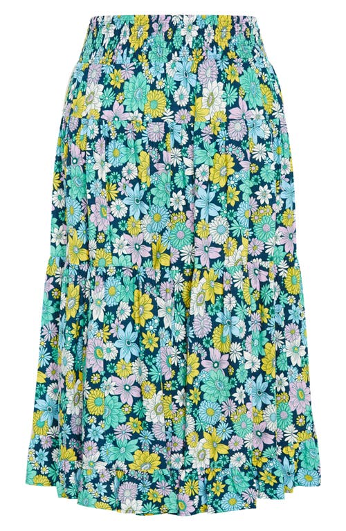 Shop City Chic Bianca Smocked Waist Maxi Skirt In Hippie Chic