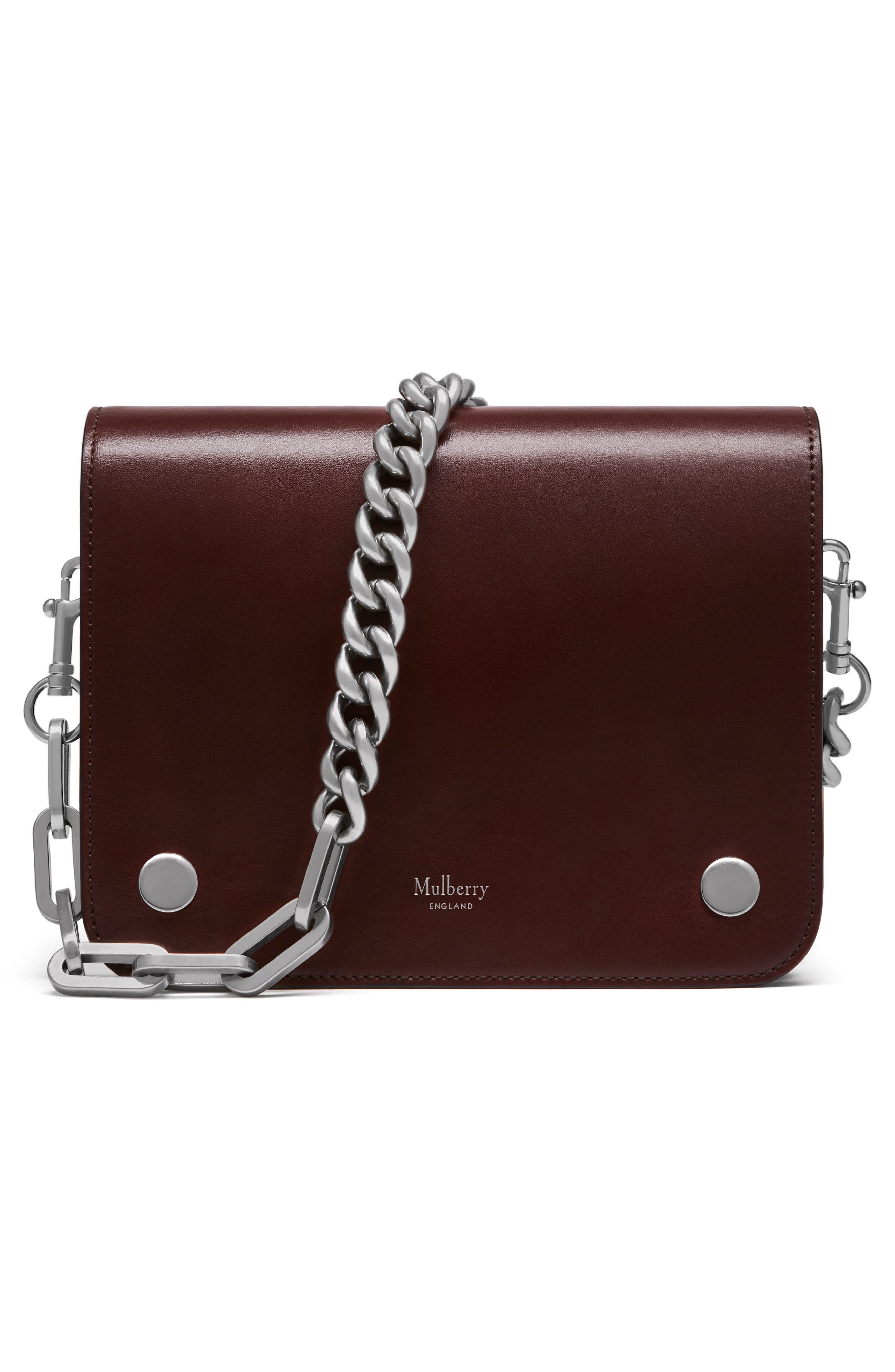 mulberry clifton chain purse