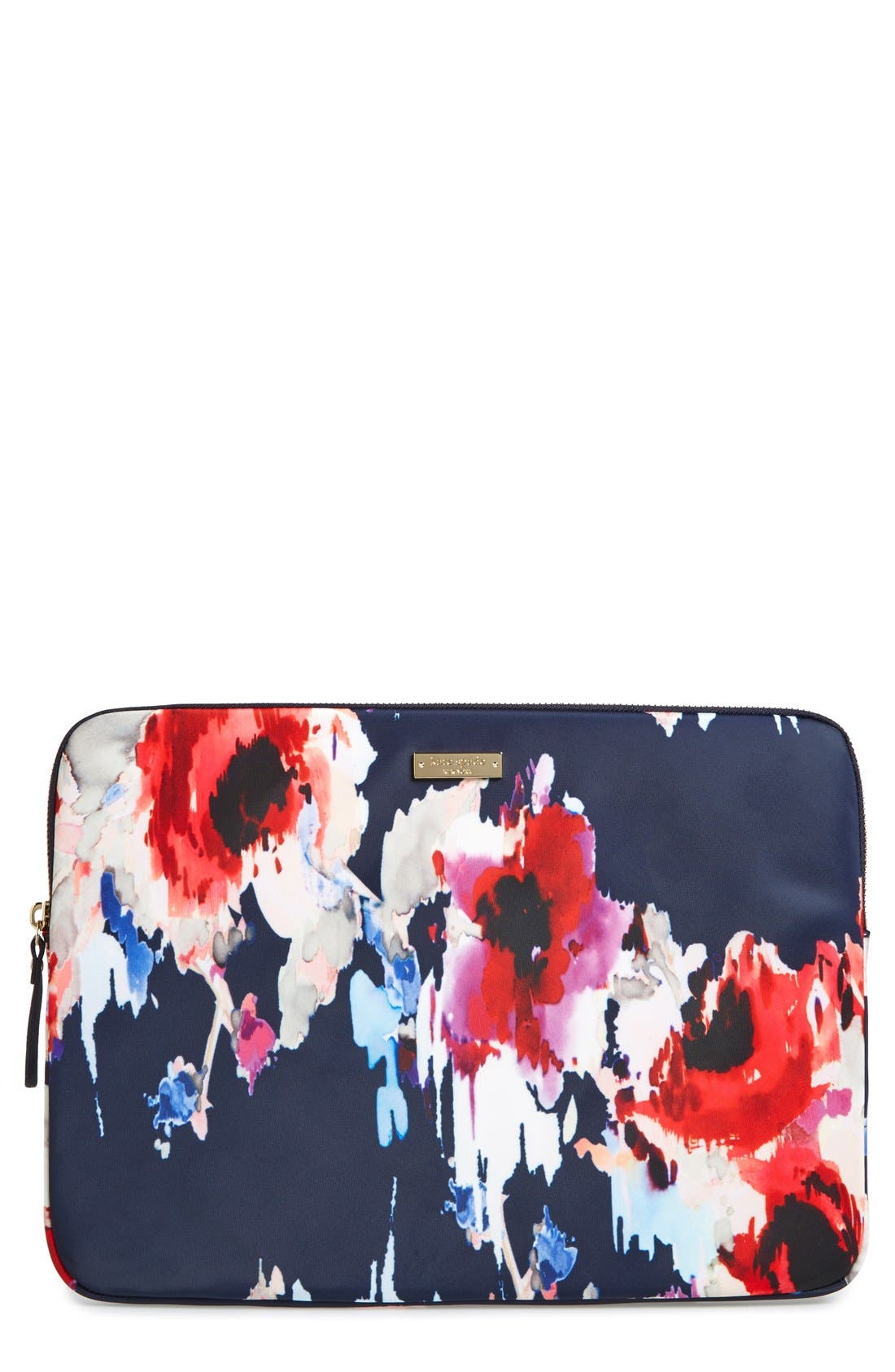 kate spade new york 'hazy floral' laptop sleeve (13 inch) Nordstrom