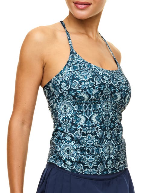 Shop Adore Me Jaden Support Tank In Geo Blue
