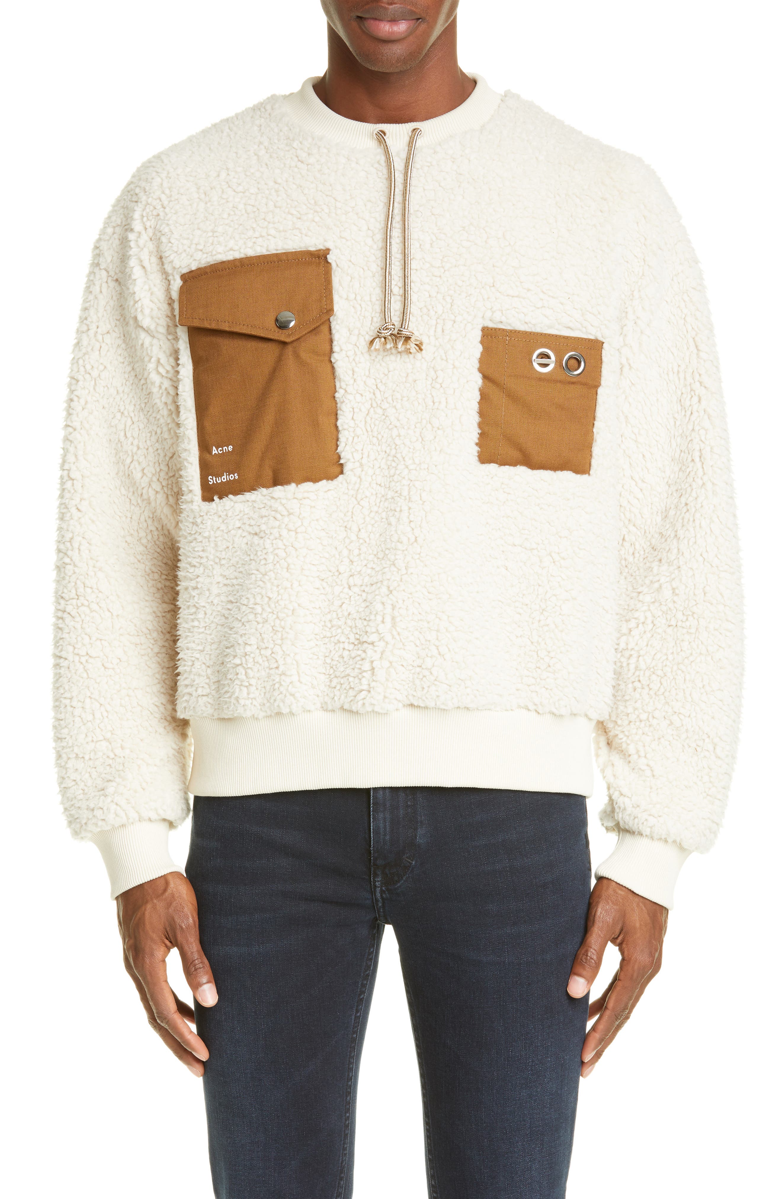 acne studios teddy jacket