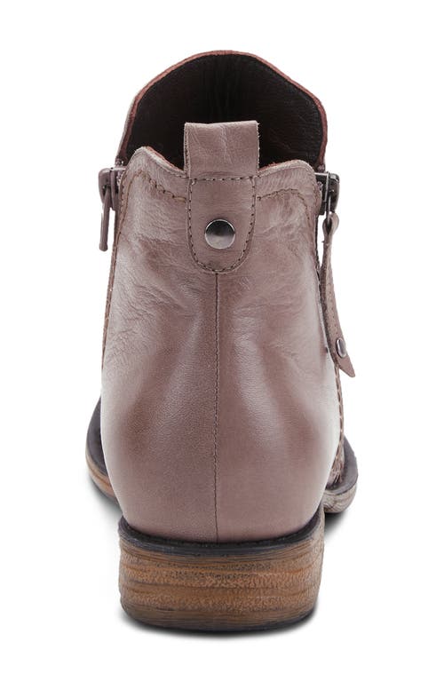 Shop Spring Step Oziel Bootie In Taupe Leather