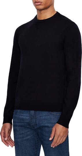 Armani Exchange Crewneck Wool Sweater