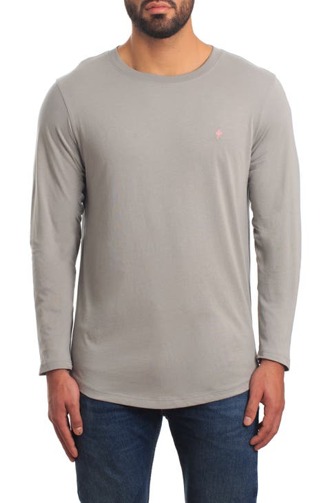 Peruvian Cotton Long Sleeve Crewneck T-Shirt