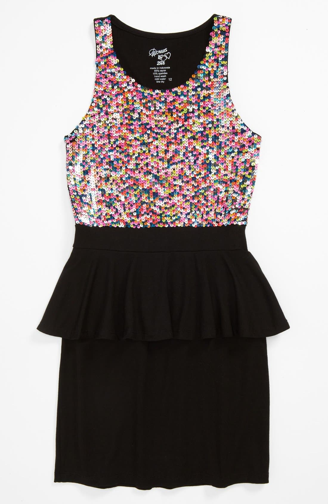 Flowers by Zoe Peplum Dress (Big Girls) Nordstrom