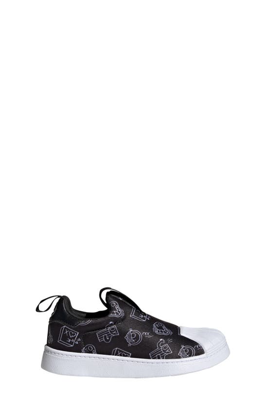 un poco vacío Escalera Adidas Originals Adidas Little Kids' Originals X Andre Saraiva Superstar  360 Slip-on Casual Shoes In Black/white | ModeSens