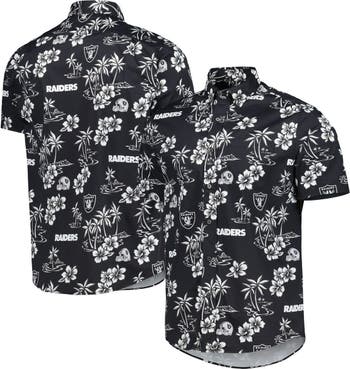 Reyn Spooner Men's Reyn Spooner Black Las Vegas Raiders Kekai Button-Up  Shirt
