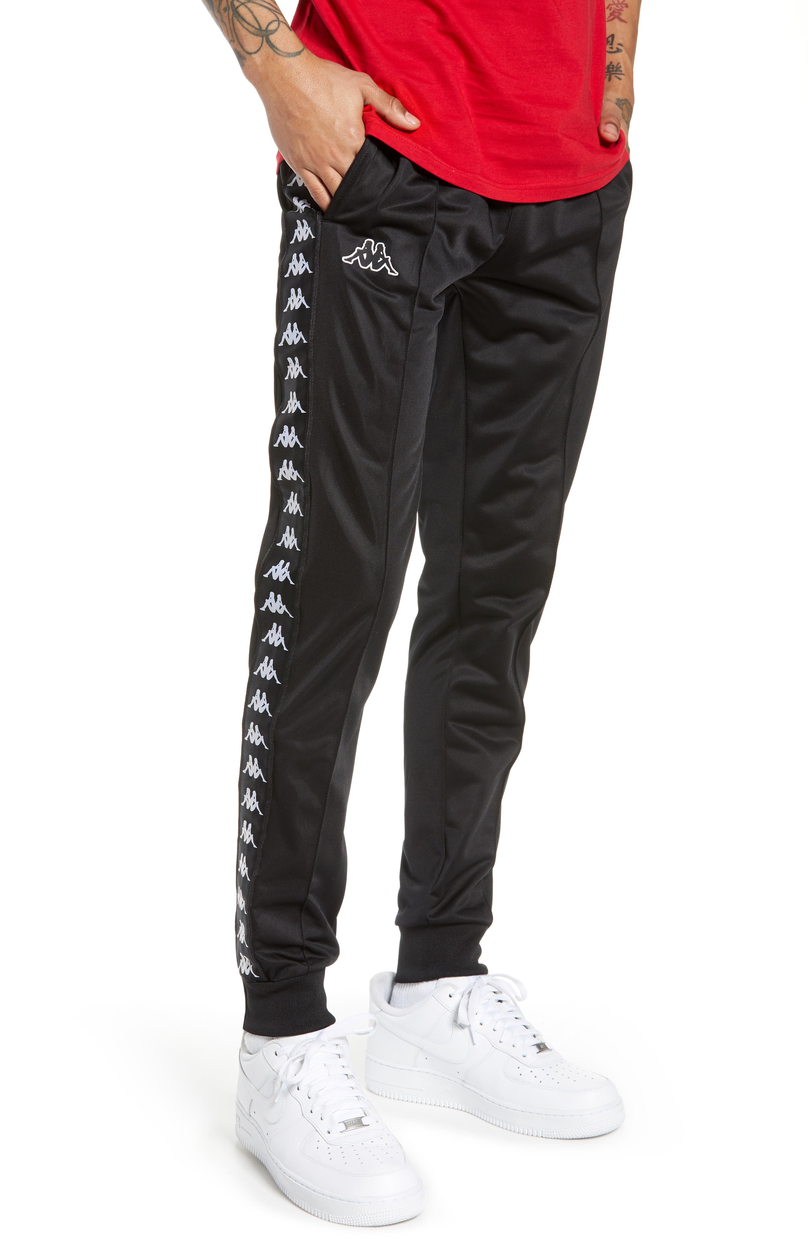 kappa active banded track pants