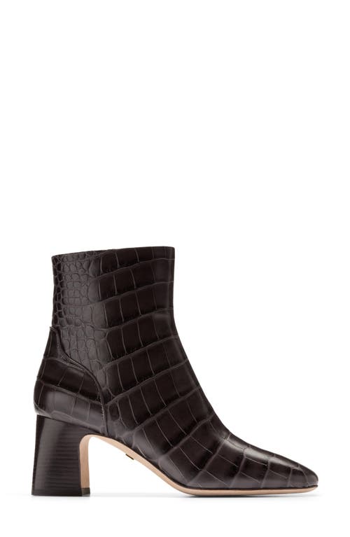 Shop Cole Haan Guiliana Bootie In Dark Chocolate