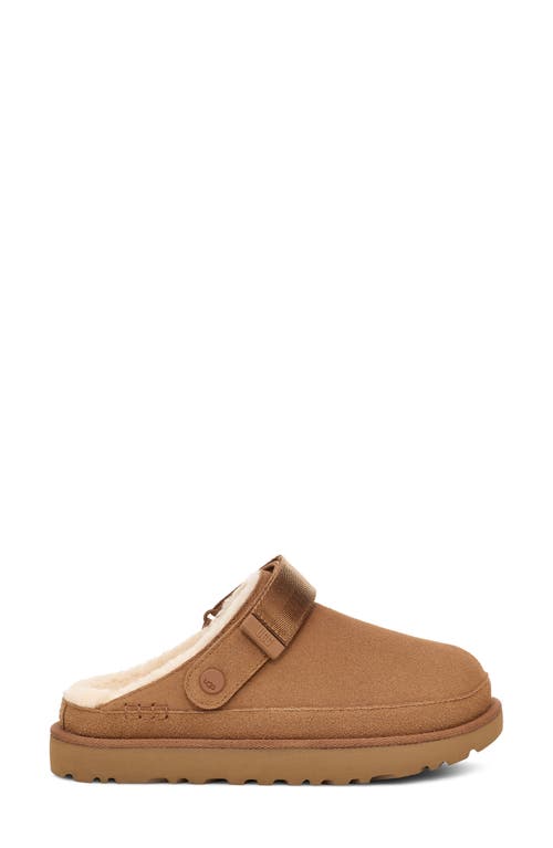 Shop Ugg(r) Goldenstar Cozy Clog In Chestnut