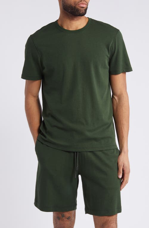 Crewneck Pajama T-Shirt in Olive