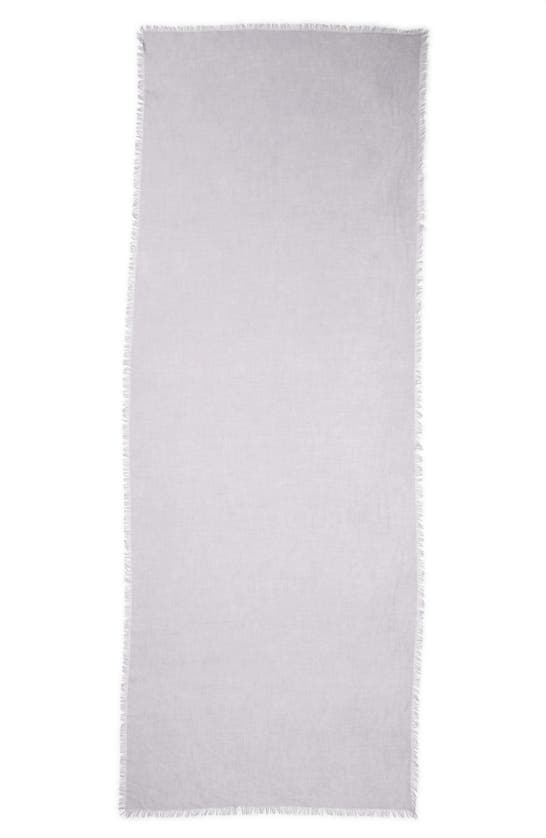 Shop Nordstrom Cashmere & Silk Wrap In Grey Sconce