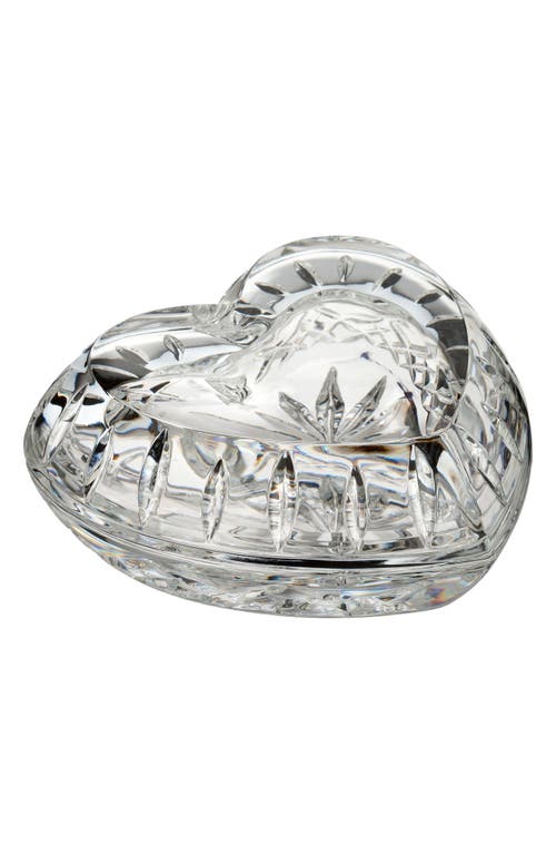 Shop Waterford Giftology Heart Lead Crystal Box