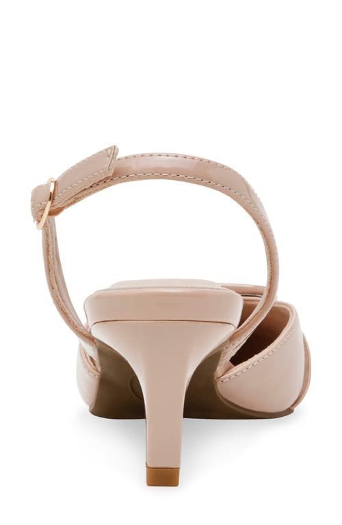 Anne Klein Bernette Bow Pump In Blush Patent