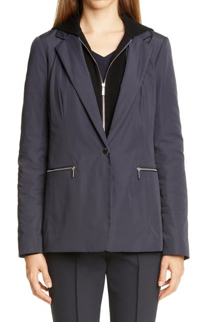 LAFAYETTE 148 GRADY REMOVABLE DICKEY JACKET