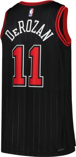 DeMar DeRozan Chicago Bulls Jordan Brand Unisex Swingman Jersey - Statement  Edition - Black