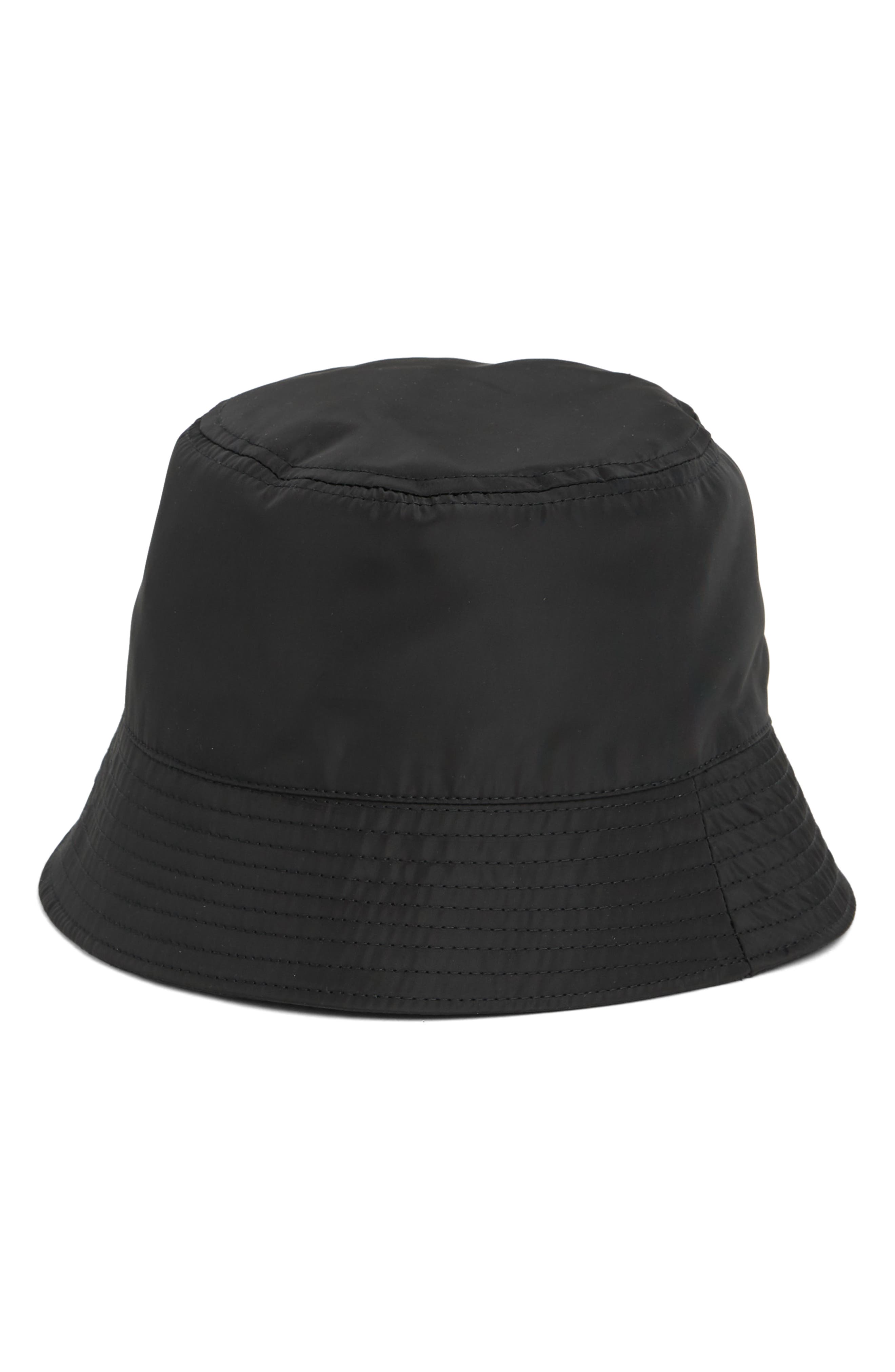 Luisaviaroma Women Accessories Headwear Hats Reversible Quilted Nylon Bucket Hat 
