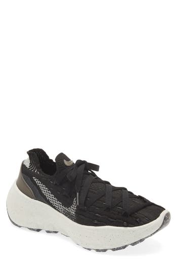 Nike Space Hippie 04 Sneaker In Black/smoke Grey/black