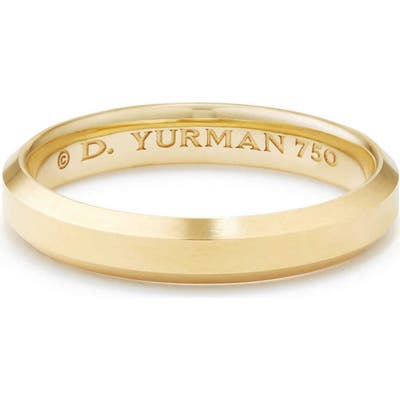 David Yurman Streamline Band Ring In 18K Gold