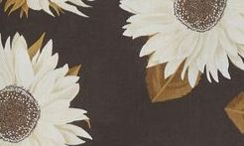 Rails Moreno Floral Button-up Camp Shirt In Sunflower Twirl Bark