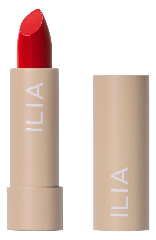 Ilia Balmy Tint Hydrating Lip Balm In Flame- Red