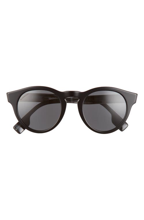 EAN 8056597599627 product image for burberry 49mm Phantos Sunglasses in Black/Dark Grey at Nordstrom | upcitemdb.com