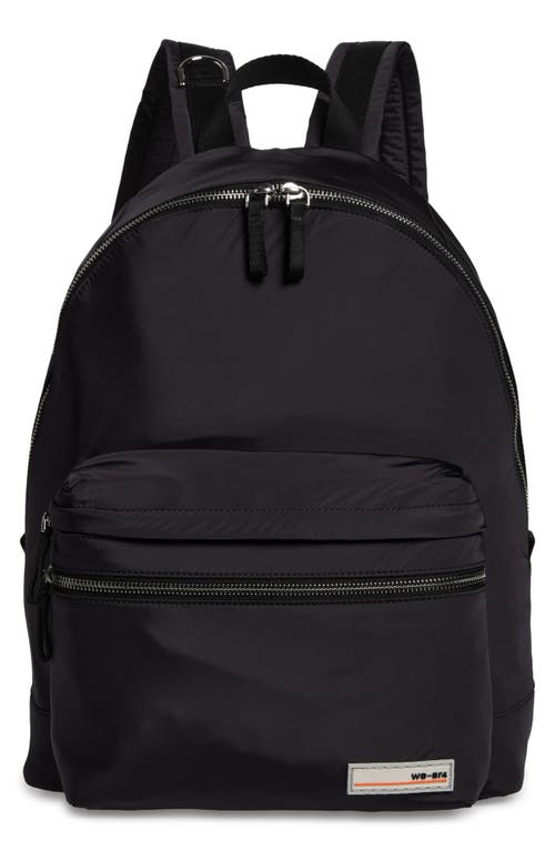 The Packed Nylon Backpack in Black