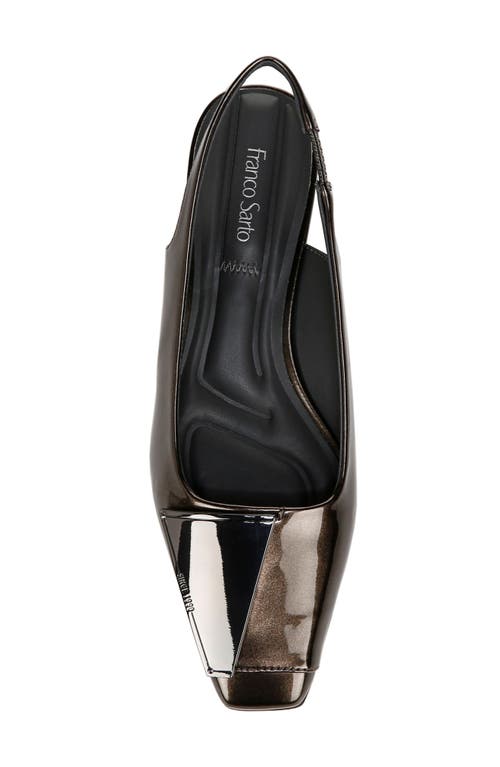 Franco Sarto Cassidy Slingbacks In Gunmetal