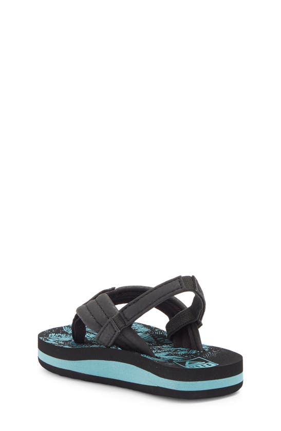 Shop Reef Kids' Little Ahi Flip Flop In Aquifer Palm