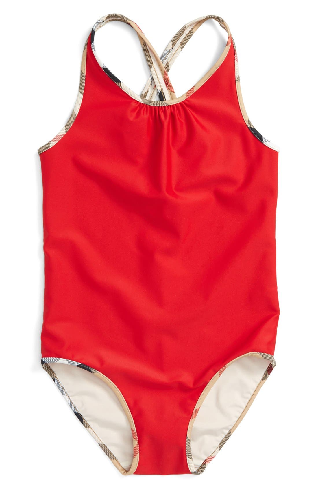 Burberry 'Beadnell' OnePiece Swimsuit (Little Girls & Big Girls