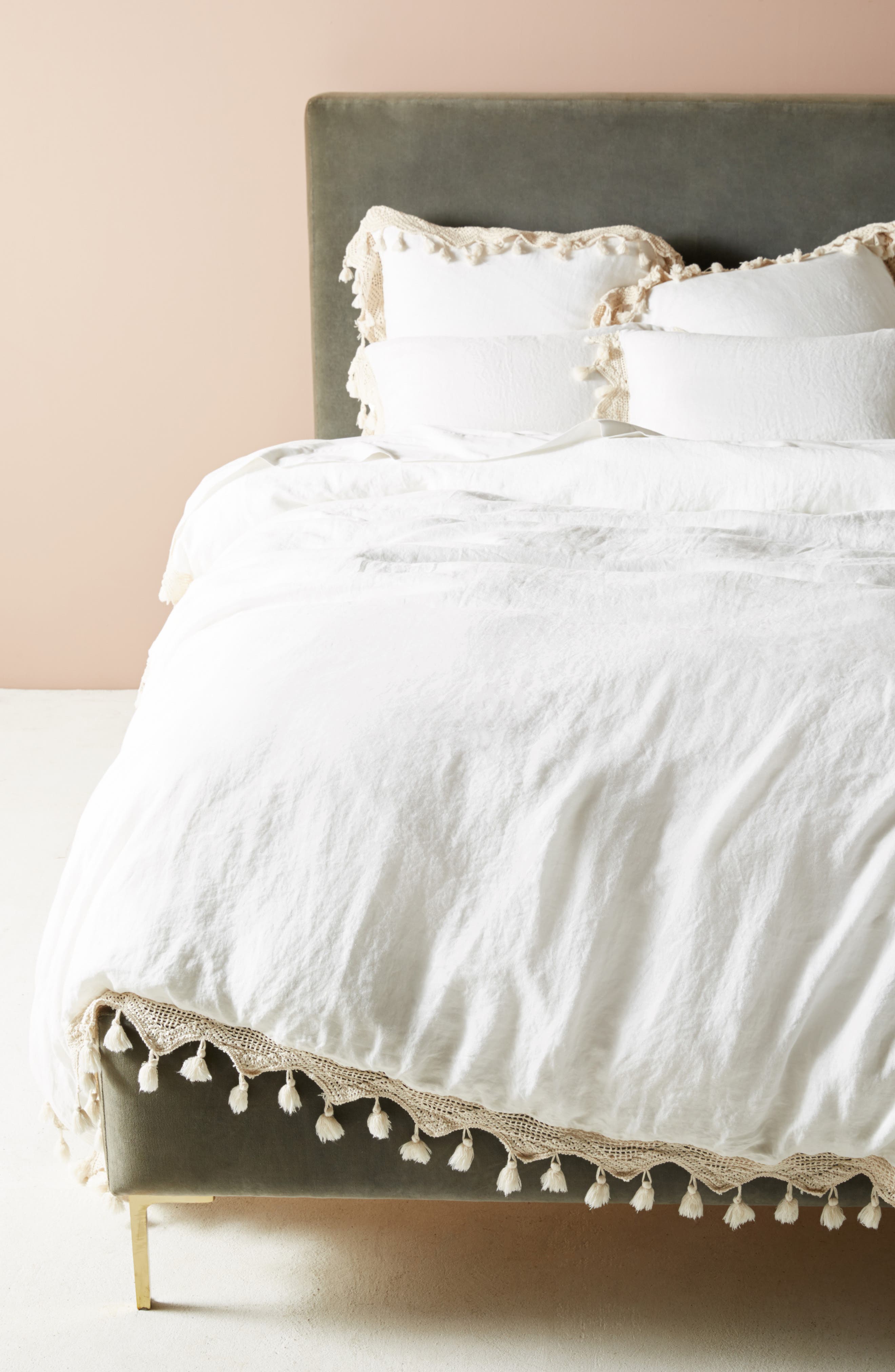 Anthropologie Tassel Trim Duvet Cover Nordstrom